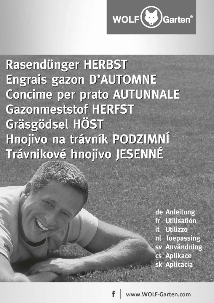 Anleitung Rasendünger HERBST