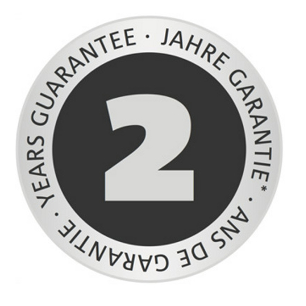 2 Jahre Garantie